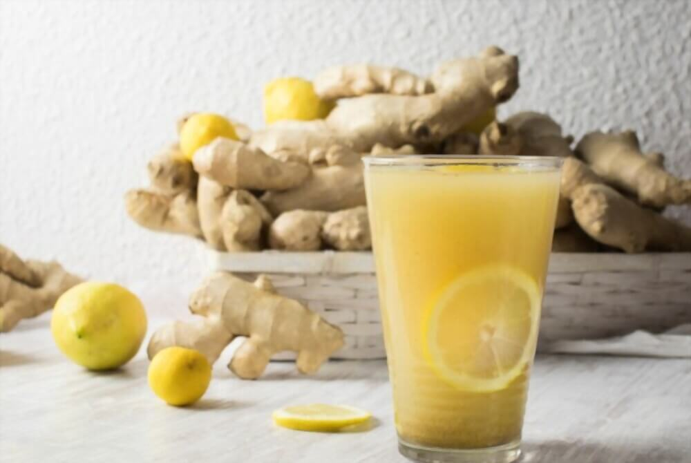 Lemon Ginger Fat-Burning Drink