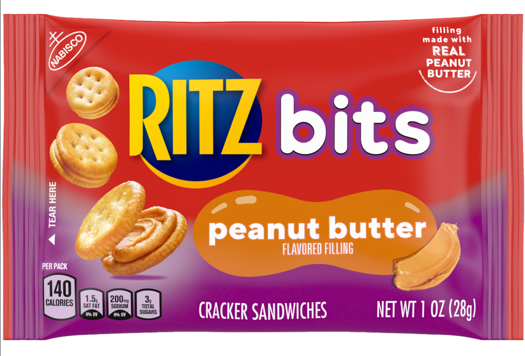 RITZ Bits Peanut Butter Sandwich Crackers